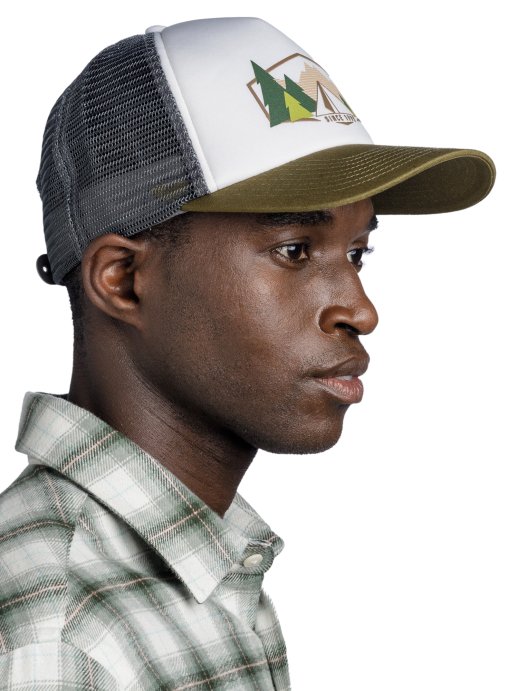 Кепка Buff Trucker Cap Darryl White 131402.000.30.00 (L/XL)