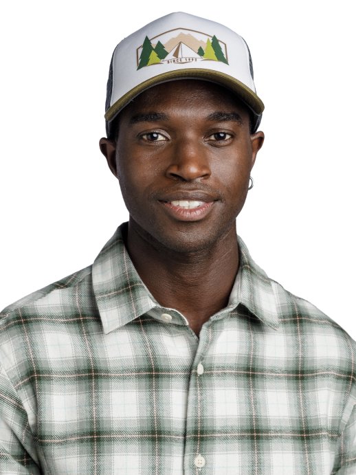 Кепка Buff Trucker Cap Darryl White 131402.000.30.00 (L/XL)