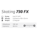 Лыжероллеры коньковые MARWE Skating 730 FX STIFF (US6)
