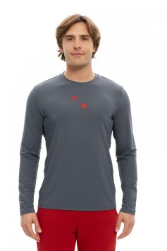 Лонгслив Bivium Leslie муж. графитовый