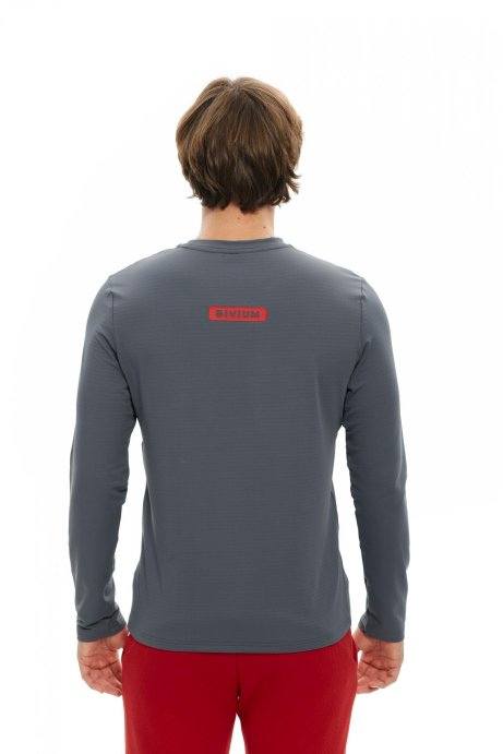 Лонгслив Bivium Leslie муж. графитовый