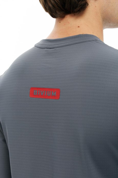 Лонгслив Bivium Leslie муж. графитовый
