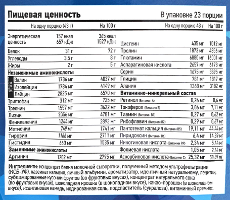 TOTAL COMPLEX 1000 гр дойпак