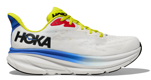 Кроссовки Hoka M CLIFTON 9 Blanc De Blanc/Virtual Blue в Санкт-Петербурге