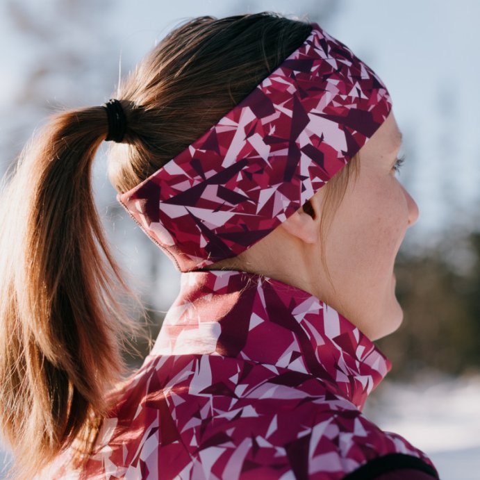 Повязка NONAME RACE HEADBAND 24 CERISE (M)