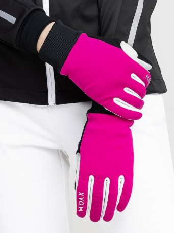 Перчатки Moax Intense жен. M0240/96000 брусничный