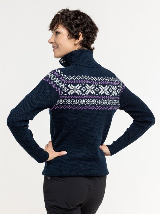 Свитер MOAX Tirvas жен. MX714020/75100 темно-синий