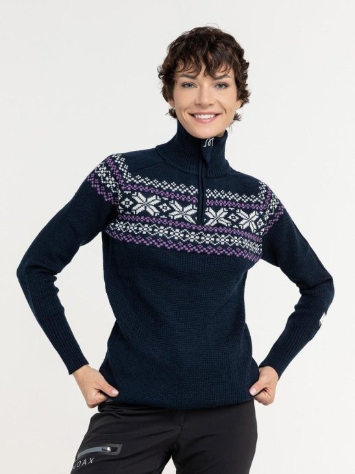 Свитер MOAX Tirvas жен. MX714020/75100 темно-синий