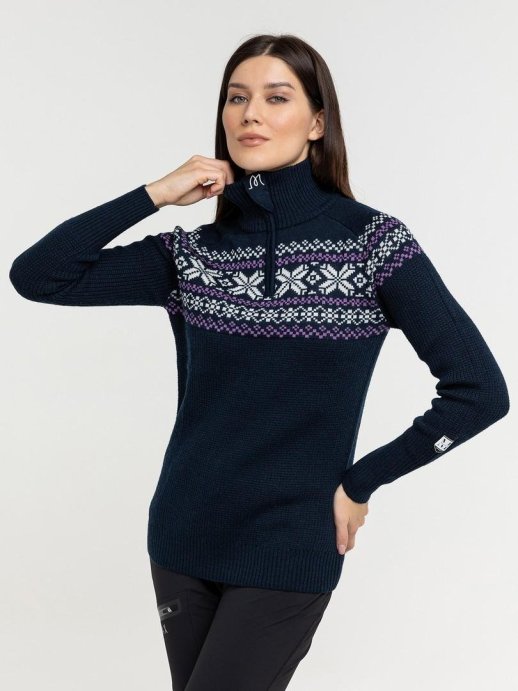 Свитер MOAX Tirvas жен. MX714020/75100 темно-синий