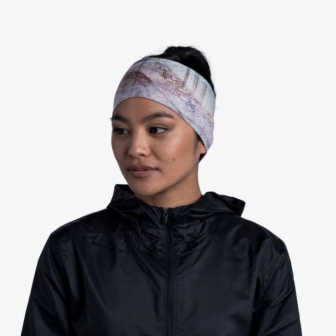 Повязка Buff CoolNet UV+ Wide Headband Pearly Blossom 126739.537.10.00 в Твери