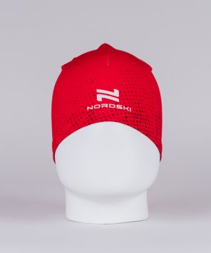 Гоночная шапка Nordski Jr. Pro Red/Black NSJ123900 (S)
