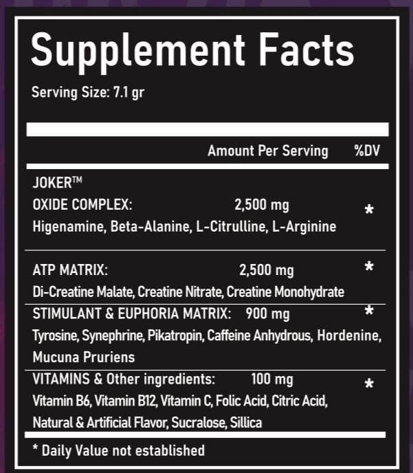 Underpharm Labs Joker Samples 1 порция в Твери