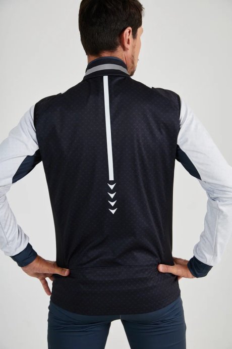 Жилет КОМАНДНАЯ ЛИНИЯ Пик муж. SVT201M-0901 черный белый в Твери