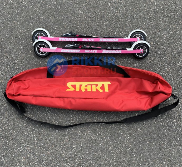 Чехол START лыжероллерный красный