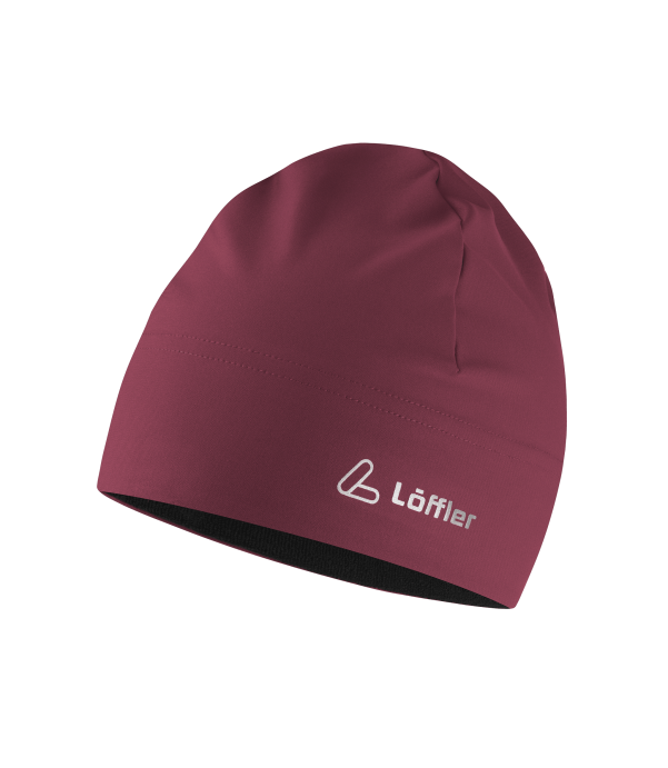 Шапка LOFFLER MONO aubergine EL25057-536