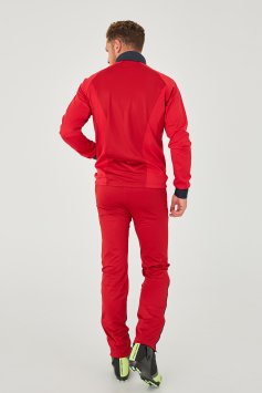 Брюки разминочные BIVIUM "Баланс" SPT201M-0504 красный-синий