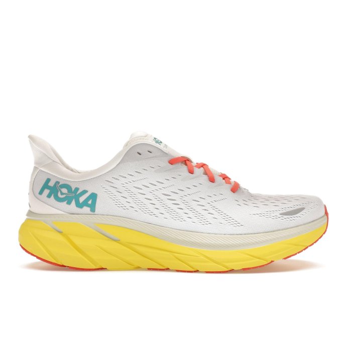 Кроссовки Hoka M CLIFTON 8 Blanc De Blanc/ Illuminating