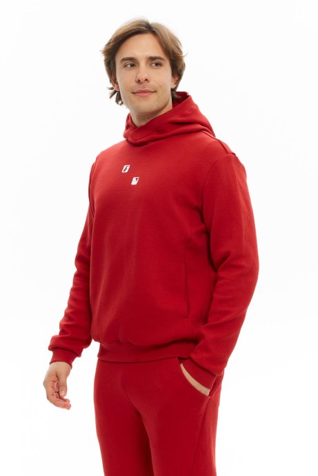 Худи Bivium Hug муж. красный в Мурманске