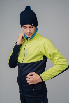 Куртка Nordski Jr. Premium Green/Blueberry NSJ482339