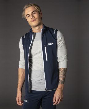 Жилет SWIX Endure warm муж.11283/75100 темно-синий