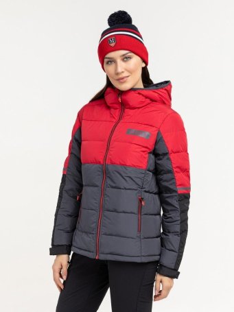 Куртка пуховая MOAX Club Team жен. MX314230/90000 красный