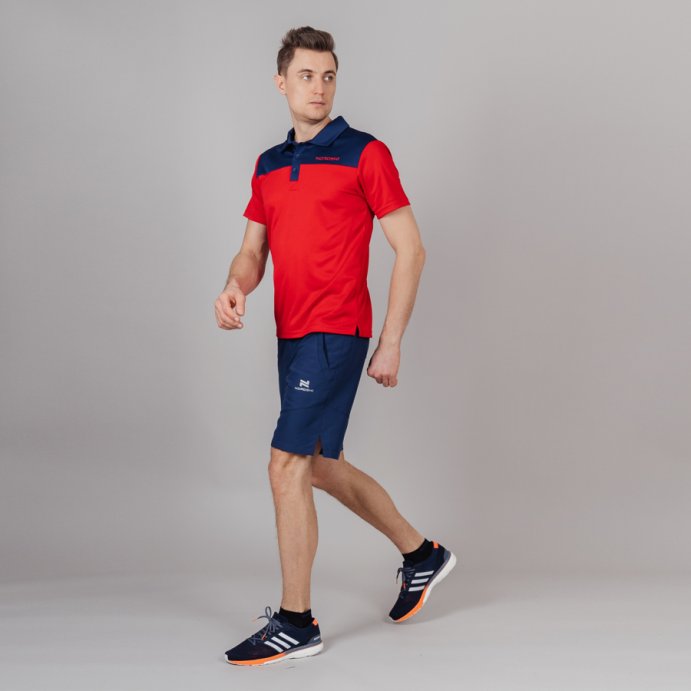 Поло Nordski Red/Blue NSM430987 в Твери