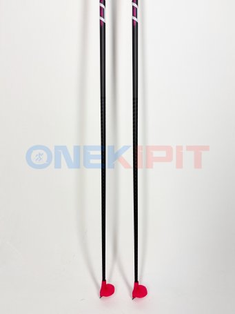 ЛЫЖНЫЕ ПАЛКИ SKI TIME RACE 2.0 Black/ Red HM