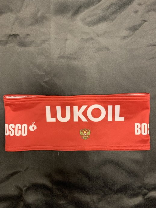 Повязка BOSCO сборной России, бордо в Твери