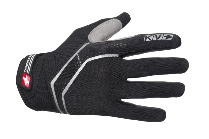Перчатки KV+ CAMPRA gloves for NW &amp; skiroll black 22G02.1