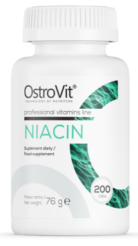 Ниацин (Витамин В3) OstroVit 200таб.