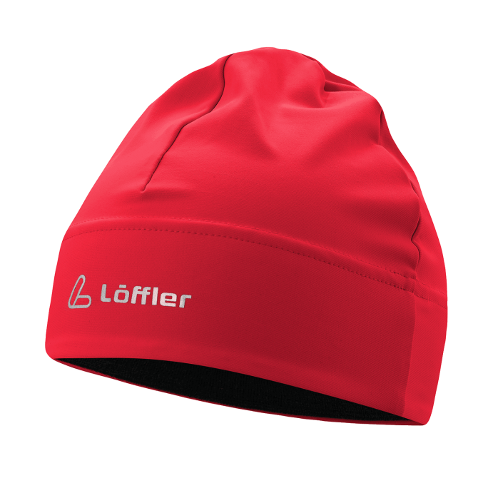 Шапка LOFFLER MONO red EL25057-551