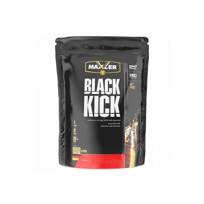 Предтренировочный комплекс Maxler Black Kick 1000 гр.  (bag) (Кола)