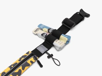 Сумка Enklepp Run Belt Fast (black flowers-yellow)