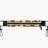 Сумка Enklepp Run Belt Fast (black flowers-yellow)