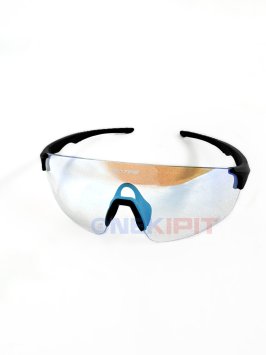 Очки SKI TIME RACE Black, линза Ice Blue