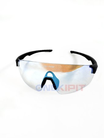 Очки SKI TIME RACE Black, линза Ice Blue