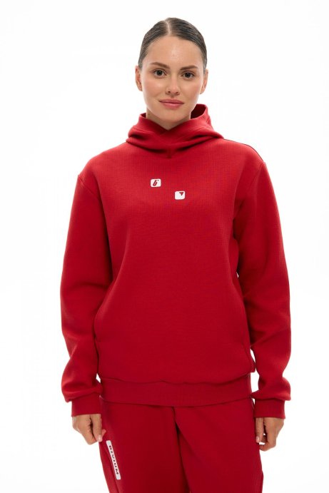 Худи Bivium Hug жен. красный в Мурманске