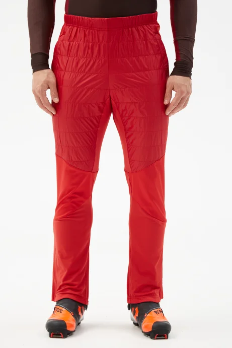 Брюки разминочные Bivium &quot;Классик&quot; муж. красный_белый