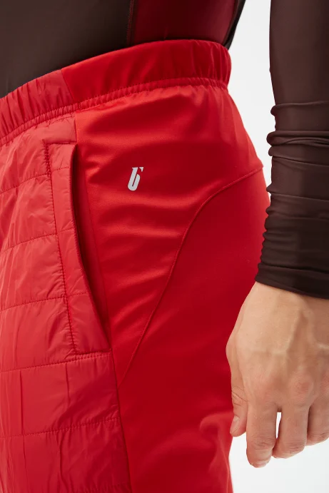 Брюки разминочные Bivium &quot;Классик&quot; муж. красный_белый