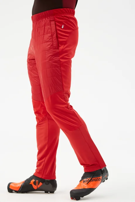 Брюки разминочные Bivium &quot;Классик&quot; муж. красный_белый