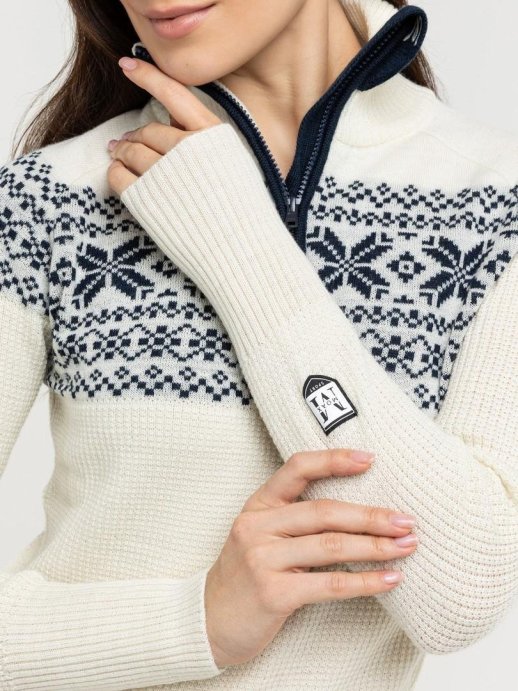 Свитер MOAX Tirvas жен. MX714020/00000 ярко-белый