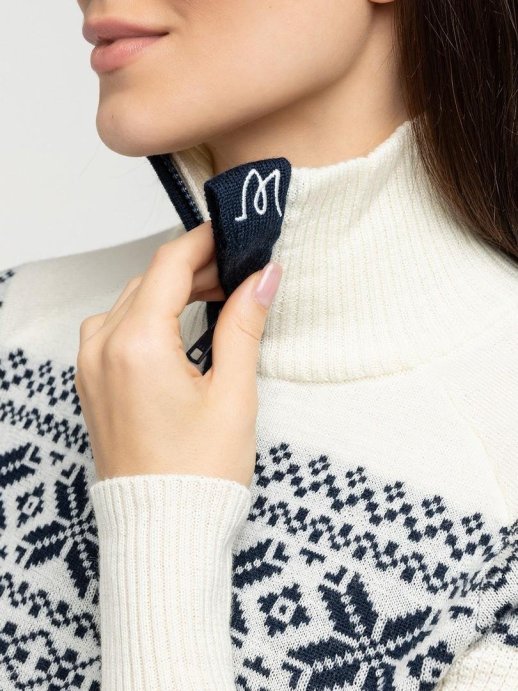 Свитер MOAX Tirvas жен. MX714020/00000 ярко-белый