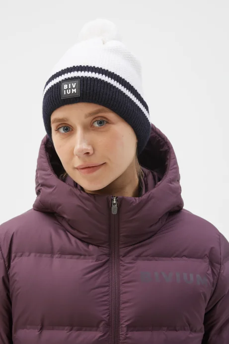 Шапка Bivium &quot;Арех&quot; белый_синий