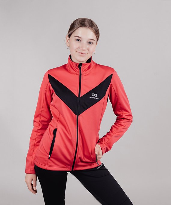 Костюм разминочный Nordski Jr. Base Pink/Black NSJ817951