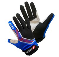 Перчатки KV+ CAMPRA gloves for NW & skiroll black\royal 22G02.2