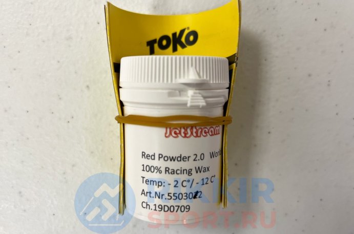 Порошок TOKO Jetstream 2.0 -2/-12 Red 30гр в Твери