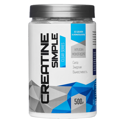Креатин моногидрат Creatine Simple Powder RLine, банка 500 гр. — 