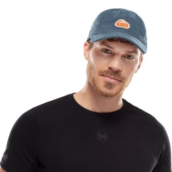 Кепка Buff Baseball Cap Solid Blue 125355.707.10.00