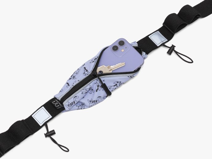 Сумка Enklepp Run Belt Fast (retro cats)