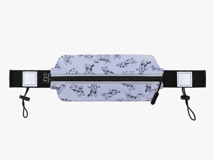 Сумка Enklepp Run Belt Fast (retro cats)